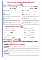 Vorschau - Arbeitsblätter - Multiplizieren mit Stufenzahlen und ihren Vielfachen - Seite 3