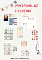 Vista previa - Hojas de trabajo - CAT/MATERIAL DE L'HIVERN - Portada