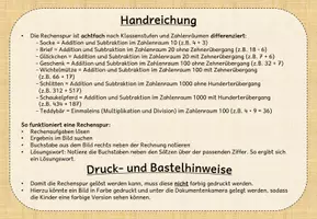 Vorschau - Arbeitsblätter - Rechenspur: Die Wichtel sind los (Klasse 1-3) - Seite 1