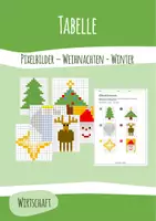 Vorschau - Stationenlernen - Materialpaket Tabellen Word - Seite 1