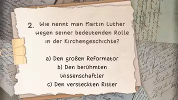 Vorschau - Arbeitsblätter - Quiz Martin Luther und die Reformation - Seite 3