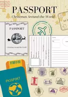 Vorschau - Arbeitsblätter - Reisepass: Weihnachten rund um die Welt - Deckblatt