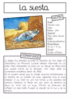 anteprima - Materiale per pittura e bricolage - Van Gogh: poster collaborativo del dipinto "Il riposo" - Pagina 3