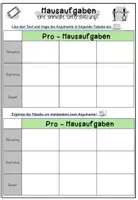 Vorschau - Arbeitsblätter - Diskussion / Debatte (Thema: Hausaufgaben) - Seite 3