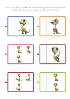 anteprima - Esercizi - Quantità e Numeri DINOSAURI Vol.1 - Pagina 1