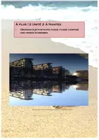 Vorschau - Arbeitsblätter - A plus 2 Unité 2 A Nantes; passé composé; mit Lösungen - Deckblatt
