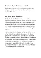 Vorschau - Arbeitsblätter - Die Heiligen Drei Könige; Methode: Multi-Interview - Seite 1