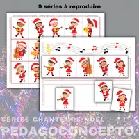 Aperçu - Jeux - Séries chanteurs Noël - Page de couverture