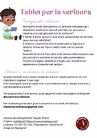 anteprima - Materiale di supporto/inclusione - Tablet guarda e scrivi CAA - Pagina di copertina