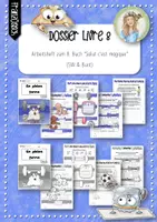 Vorschau - Unterrichtsreihen - Français Cycle 3.2 : En pleine forme (Livre 8) - Arbeitsordner - Deckblatt