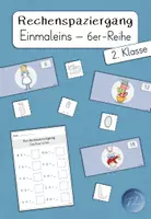 Vorschau - Arbeitsblätter - Rechenspaziergang - Einmaleins : Sechserreihe - Deckblatt