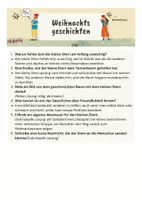 Vorschau - Arbeitsblätter - Drei Weihnachtsgeschichten mit Musterlösung - Seite 3