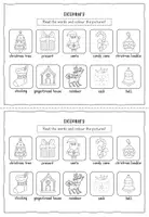 Vorschau - Arbeitsblätter - Weihnachten - Englisch - Miniheft (Lesespur, Dicitonary,...) - Seite 3