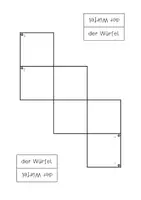Vorschau - Arbeitsblätter - Faltkörper - Körpernetze zum Zusammenklappen - Seite 2