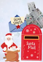 Vista previa - Hojas de trabajo - Santas letter primary - página 2