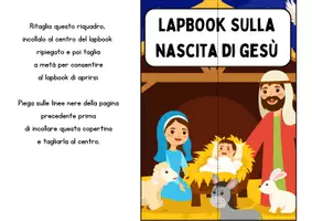 anteprima - Altro tipo di materiale - Lapbook "La nascita di Gesù" - Pagina 2