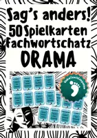 Vorschau - Spiele - Spiel - Sag es anders - Fachwortschatz "Drama" - Deckblatt