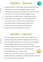 Vorschau - Arbeitsblätter - Fasching Satzkartei: Deutsch 5/6 gesamt #rabattraketenzusalevester25 - Seite 3