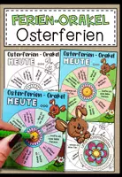 Vorschau - Anderer Materialtyp - Osterferien-Orakel (Feriengruß / Feriengeschenk) - Deckblatt