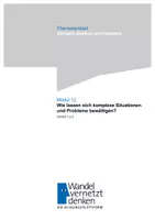 Vorschau - Stundenentwürfe - Wie lassen sich komplexe Situationen und Probleme bewältigen? - Deckblatt