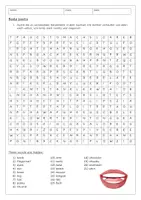 Vorschau - Arbeitsblätter - Suchsel body parts (Arbeitsblatt Körperteile) - Deckblatt