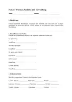 Vorschau - Arbeitsblätter - Verben - Vielfältiges Aufgabenpaket - Deckblatt