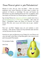 Vista previa - Hojas de trabajo - FRÜCHTE OBST Lesen und Kleben Deutsch / Alemán - página 1