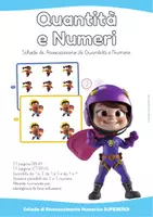 anteprima - Esercizi - Quantità e Numeri SUPEREROI Vol. 2 - Pagina di copertina
