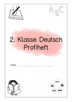 Vorschau - Arbeitsblätter - Wiederholungsheft Deutsch 2. Klasse 2-fach differenziert - Seite 2