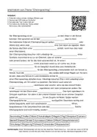 Vorschau - Arbeitsblätter - Arbeitsblätter zum Thema "Elternsprechtag" + Lösung & MP3 + - Deckblatt