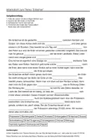 Vorschau - Arbeitsblätter - Arbeitsblätter "Erdachse" + Lösung & MP3 + Infografik - Deckblatt