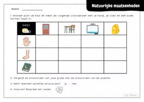 Voorbeeld - Natuurlijke maateenheden - Pagina 1