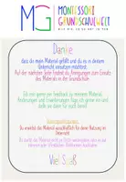 Vorschau - Unterrichtsreihen - Satzstern nach Montessori mit Übungsmaterial - Seite 1