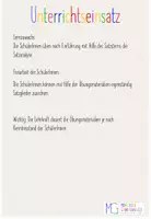 Vorschau - Unterrichtsreihen - Satzstern nach Montessori mit Übungsmaterial - Seite 2
