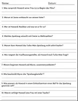Vorschau - Arbeitsblätter - Film: "Versprochen ist versprochen (1996) Film" Fragen + Aktivitäten Rätsel mit Lösungen - Seite 1