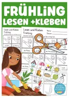 Aperçu - Feuilles d'exercices - Allemand Frühling Lesen und Kleben Deutsch DAZ - Page de couverture