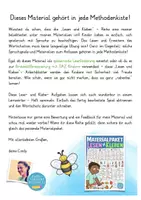 Vista previa - Hojas de trabajo - FRÜHLING Lesen und Kleben Deutsch / Alemán - página 1