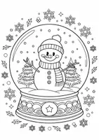 Vorschau - Anderer Materialtyp - Weihnachtszauber: Ausmalbilder für Kinder – Gratis für deinen Unterricht - Seite 1
