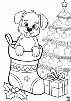 Vorschau - Anderer Materialtyp - Weihnachtszauber: Ausmalbilder für Kinder – Gratis für deinen Unterricht - Seite 2