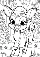 Vorschau - Anderer Materialtyp - Weihnachtszauber: Ausmalbilder für Kinder – Gratis für deinen Unterricht - Seite 3