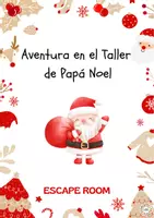 Vista previa - Juegos / Gamificación - Escape Room Navidad - Aventura en el Taller de Papá Noel - Portada