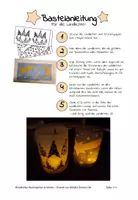 Vorschau - Mal- und Bastelvorlagen - Windlichter Weihnachten & Winter | als Weihnachtsgeschenk oder Weihnachtsdeko - Seite 1