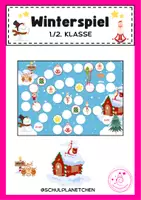 Vorschau - Spiele - Winter-Leiterspiel - Der Weihnachtsmann will nach Hause - Deckblatt