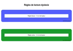 Aperçu - Inclusion - Règles de lecture - Dyslexie- Format paysage - Page de couverture