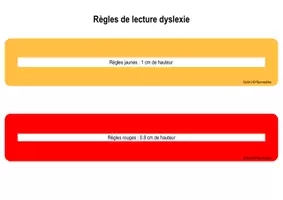 Aperçu - Inclusion - Règles de lecture - Dyslexie- Format paysage - Page 1