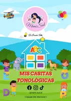 Vista previa - Refuerzo / NEE / Materiales de apoyo - Mi Casita Fonológica - Portada