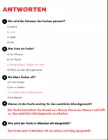 Vorschau - Arbeitsblätter - Dachs: Leseverständnis und Kreuzworträtsel mit Lösungen - Seite 3