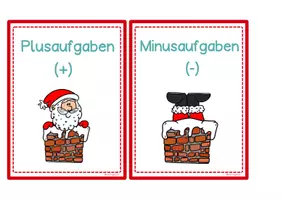 Vorschau - Arbeitsblätter - Klasse 1 Rechenspaziergang ZR 20 Weihnachten ohne ZÜ - Seite 2