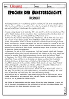 Vorschau - Arbeitsblätter - Epochen der Kunstgeschichte - Seite 3