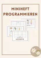 Vorschau - Arbeitsblätter - Einführung ins Programmieren/Coding mit Pfeilen Schatzsuche Miniheft - Deckblatt